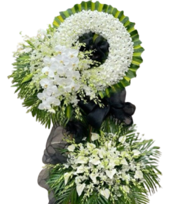 🕊 Lẵng Hoa Chia Buồn - Thành Kính Phân Ưu
