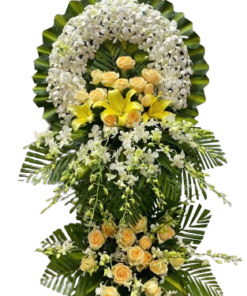 🌸 Lẵng hoa viếng Quận 10 - Hương hoa tiễn biệt