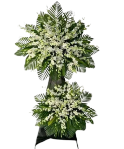 ⚘ Lẵng hoa viếng Bình Thạnh - Niềm tiếc thương vô hạn